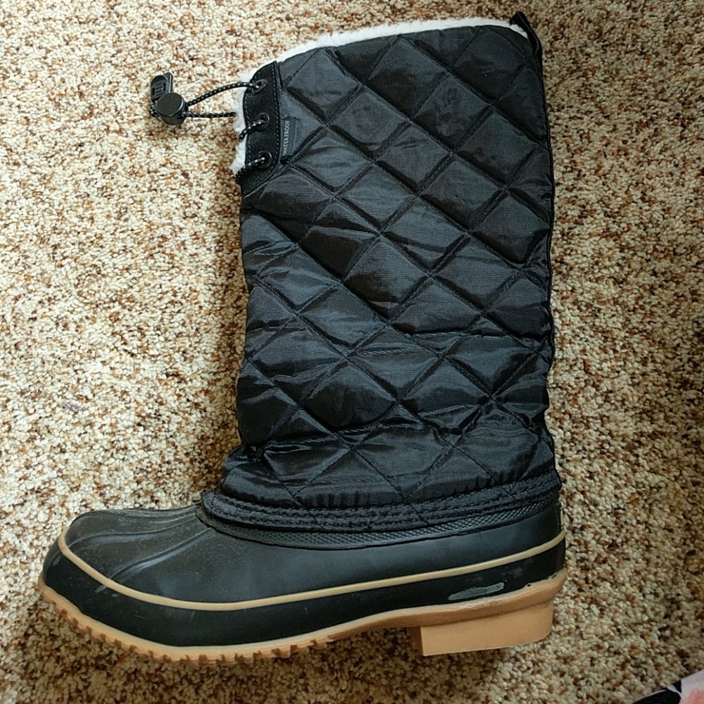 Khombu waterproof rain boots